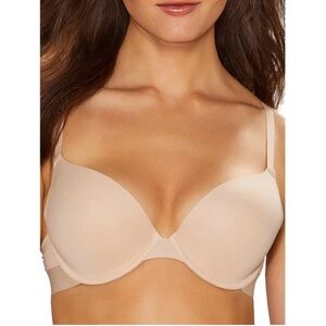 DKNY Classic Custom Lift Bra in Beige